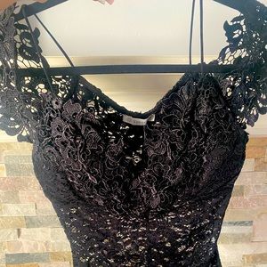 NWT Lace corset bodysuit